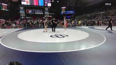100 lbs Champ. Rd Of 32 - Ryleigh Sturgill, TN vs Maritza Medina, ID