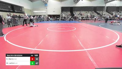 93 lbs Rr Rnd 9 - Ryan Mertz, Seagull Wrestling Club vs Marco Lettini, NJ Roy