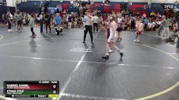 76/85 Round 3 - Ethan Cole, CORE Wrestling vs Gabriel Daniel, Pelion Youth Wrestling