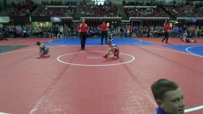 66 lbs Cons. Round 4 - Tucker Brumwell, Heights Wrestling Club vs Gage Marsh, NORTHEAST MT