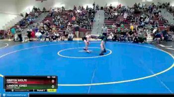 126 lbs Cons. Round 4 - Griffin Wolfe, Torrington vs Landon Jones, Lander Valley