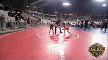 46 lbs Consi Of 16 #1 - Kase Williams, Raw Wrestling Club vs ZaKyan McKeefer, Checotah Matcats