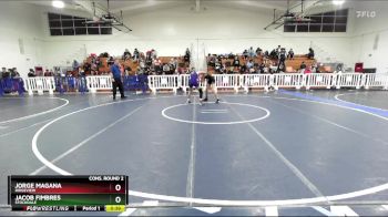 120 lbs Cons. Round 2 - Jacob Fimbres, Stockdale vs Jorge Magana, Ridgeview