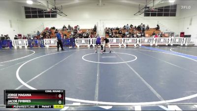 120 lbs Cons. Round 2 - Jacob Fimbres, Stockdale vs Jorge Magana, Ridgeview