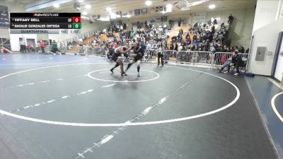 190 lbs Quarterfinal - Tiffany Bell, Orange Vista vs Natalie Gonzales Ortega, Los Osos