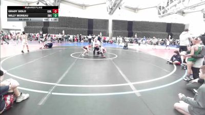 57 lbs Rr Rnd 3 - Grady Sidlo, ICWL Bruisers Club vs Willy Moreau, DoughBoys ES