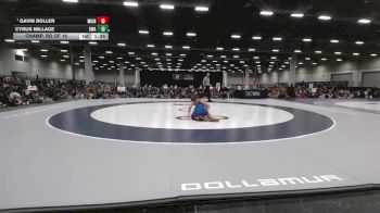 100 lbs Champ. Rd Of 16 - Gavin Boller, Michigan vs Cyrus Millage, Sebolt Wrestling Academy