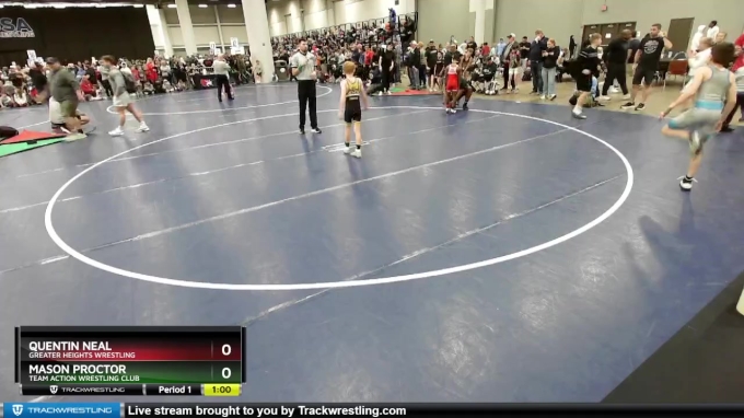 70 lbs Cons. Round 7 - Mason Proctor, Team Action Wrestling Club vs ...