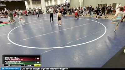 70 lbs Cons. Round 7 - Mason Proctor, Team Action Wrestling Club vs Quentin Neal, Greater Heights Wrestling