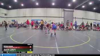 138 lbs Round 2 (4 Team) - Ryan Mann, Tar River Wrestling Club vs Dustin Corley, Knockout Warcats