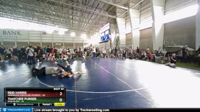 77 lbs Semis & Wb (16 Team) - Reid Harris, Sanderson Wrestling Academy vs Thatcher Purser, Utah Black