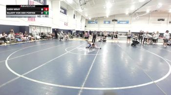 65 lbs Round Of 16 - Cash Wray, MI vs Elliott Von Der Porten, KY