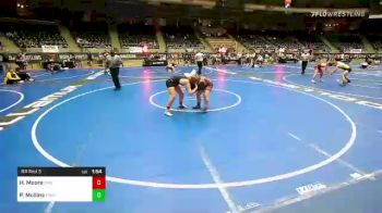 161 lbs Rr Rnd 3 - Hailee Moore, Fayetteville High School vs Peighton Rainbow Mullins, Fort Gibson