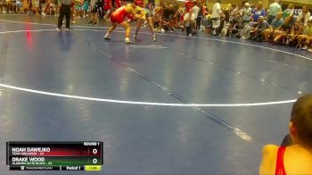 140 lbs Round 1 (8 Team) - Noah Dawejko, Team Arkansas vs Drake Wood, Alabama Elite Black