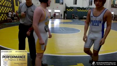 150B Round 1 - Max Rodriguez, Warren Hills vs Russell Evans, North Hunterdon