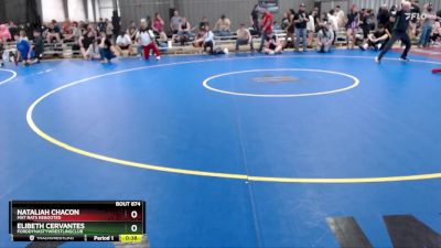 135 lbs Cons. Round 3 - Nataliah Chacon, Mat Rats Rebooted vs EliBeth Cervantes, FordDynastyWrestlingClub