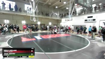 175 lbs Cons. Round 2 - Benji Likelang, Central Valley vs Nash Gentry, Belgrade