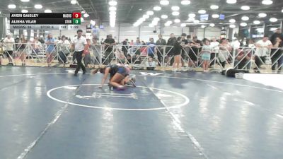 145 lbs Rr Rnd 2 - Averi Baisley, Lady Assassins - HSG vs Alisha Vilar, Storm Wrestling Center - HSG