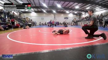 45 lbs Quarterfinal - Drew Epperson, Morrison Takedown Club vs Kegan Spigner, Tonkawa Takedown Club