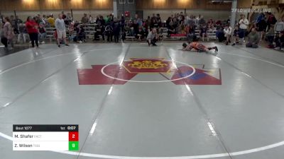 105 lbs Semifinal - Matthew Shafer, Factoryville vs Zander Wilson, Tioga