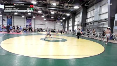 80 lbs Rr Rnd 3 - Kamari Tate, Illinois Menace vs Matthew Dunlap, Micky's Maniacs Grey