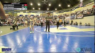 64 lbs Quarterfinal - River Pearson, Scrap Yard Training vs Cam Camarillo, Standfast