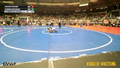 64 lbs Consi Of 16 #2 - Paxton Pitcher, Sanderson Wrestling Academy vs Connor Suchman, Moen Wrestling Academy