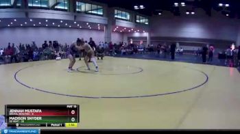 138 lbs Semis & Wb (16 Team) - Madison Snyder, SD Heat vs Jennah Mustafa, Brutal Beauties