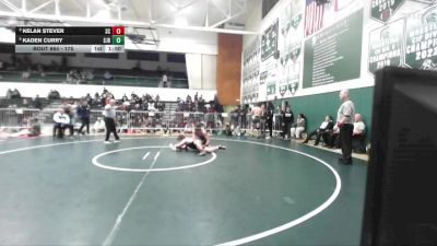 175 lbs 1st Place Match - Kaden Curry, St John Bosco vs Kelan Stever, San Clemente