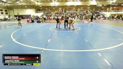 184 lbs Cons. Round 4 - Elisha Faison, Indian Hill Community College vs Jeremiah Reed, Hannibal LaGrange University