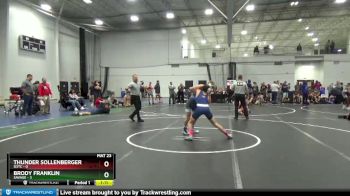 106 lbs Round 3 (10 Team) - Brody Franklin, Savage vs Thunder Sollenberger, D3TC