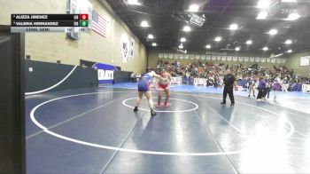 170 lbs Cons. Semi - Valeria Hernandez, Firebaugh vs Alizza Jimenez, Liberty