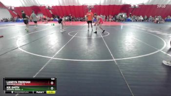 120 lbs Semis & Wb (16 Team) - Kie Smith, Geneseo Green vs Landyn Freeman, Wisconsin Rapids