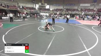 74 lbs Rr Rnd 3 - Cooper Reed, Pikes Peak Warriors vs Yden Rivera, Capital City Jr Wrestling