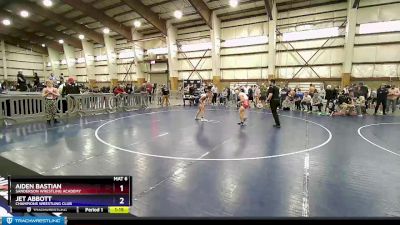 106 lbs Semifinal - Aiden Bastian, Sanderson Wrestling Academy vs Jet Abbott, Champions Wrestling Club