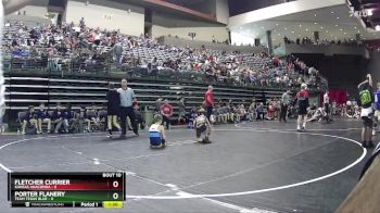 50 lbs Round 4 (6 Team) - Porter Flanery, Team Texas Blue vs Fletcher Currier, Kansas Anaconda