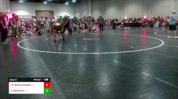 138 lbs Quarterfinal - Ricky Bowermaster, Florida vs Jonathan Martinez, Florida