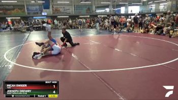 106 lbs Champ. Round 1 - Micah Swiger, TWA vs Joeseph Drewry, Wave Wrestling Club