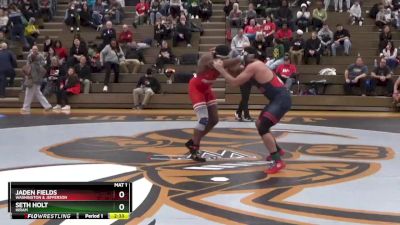 184 lbs Semifinal - Seth Holt, Hiram vs Jaden Fields, Washington & Jefferson