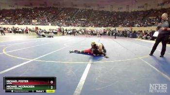 6A-165 lbs Quarterfinal - Michael McCracken, Edmond Memorial vs Michael Foster, Union