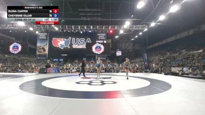 145 lbs Cons. Rd Of 64 - Elena Carter, Virginia vs Cheyenne Ollar, Pennsylvania