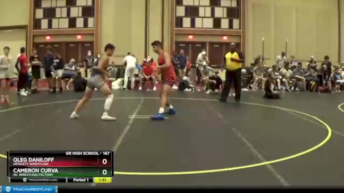 167 Lbs Quarterfinal - Oleg Daniloff, Hewlett Wrestling Vs Cameron ...