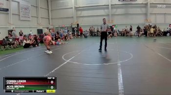 100 lbs Round 3 (8 Team) - Alyis Brown, Hammers vs Corbin Leiker, Xtreme Team