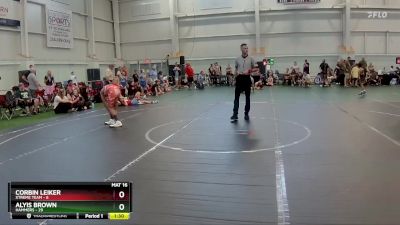 100 lbs Round 3 (8 Team) - Alyis Brown, Hammers vs Corbin Leiker, Xtreme Team