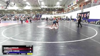 101 lbs Cons. Round 5 - Abbeygael Cabaug, Vanguard vs Isabella Morales, Colorado Mesa