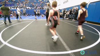 60 lbs Consi Of 4 - Maddux Stewart, Cyclone Wrestling Club vs Atlas Hostetter, Southmoore SaberCats Wrestling