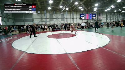 53 kg Champ. Rd Of 32 - Valarie McAnelly, All American Training Center vs Madison Kalamau, Spire Wrestling Club