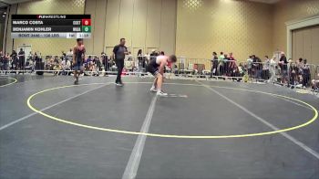 138 lbs Round Of 16 - Marco Costa, Costa TC vs Benjamin Kohler, Wasatch WC