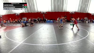 175 lbs Round 2 (8 Team) - Carter Harms, Savannah-Maysville A vs Shane Blumberg, Vernon Hills