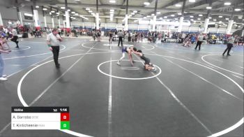 132 lbs Semifinal - Anthony Garrobo, Desert Dogs WC vs Troy Kinlicheenie, Painted Desert WC